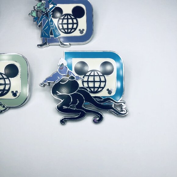 2025 Walt Disney World Hidden Disney Walt Disney World D Complete Set Of 5 Pins - Picture 12 of 12